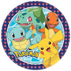 Pokemon Round Plates 23cm image number 1