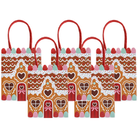 Gingerbread House Treat Bags: Pack of 5