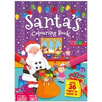 Santa's Colouring Book