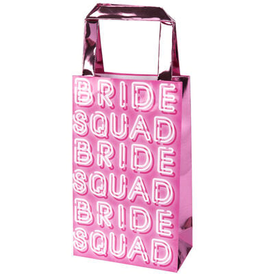 Pink Bride Squad Party Bags - 5 Pack image number 3