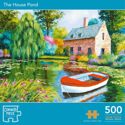 The House Pond 500 Piece Jigsaw Puzzle From 1.00 GBP | The Works