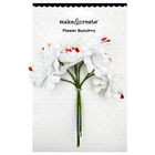 Flower Bunches Embellishment: White image number 1