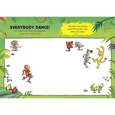 Giraffes Can't Dance Sticker Activity Book image number 4
