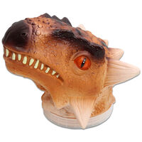 Dinosaur Adventures Toy Head: Brown