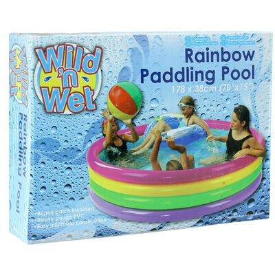 Rainbow Ring Paddling Pool image number 2