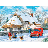 Winter Sledge Trevor Mitchell 500 Piece Jigsaw Puzzle