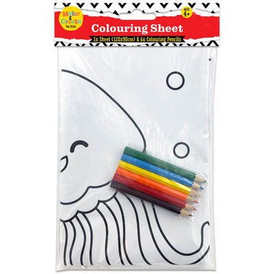 Kids Colouring Sheets: Assorted image number 1