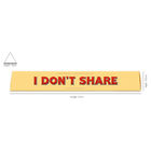 Toblerone Milk Chocolate 100g &ndash; I Don't Share image number 2