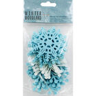 Winter Woodland Die Cut Felt Snowflakes - 12 Pack image number 1