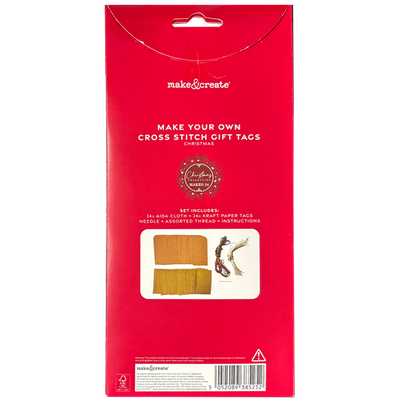 Make Your Own Festive Cross Stitch Gift Tags image number 2