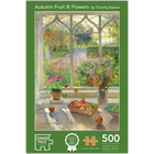 Autumn Fruit & Flowers by Timothy Easton 500 Piece Jigsaw Puzzle image number 1