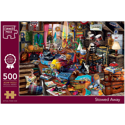Stowed Away 500 Piece Jigsaw Puzzle image number 1