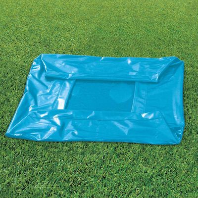 Summer Waves Small Frame Paddling Pool: 4ft x 4ft x 12in image number 3