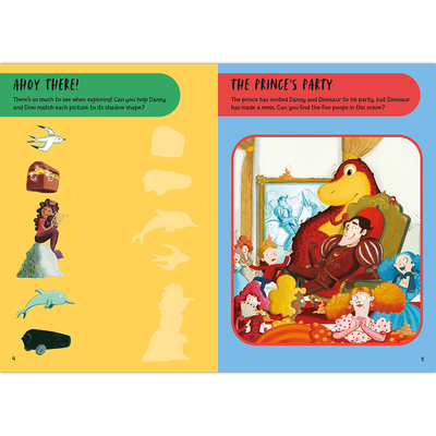 The Dinosaur that Pooped Stories!: Sticker Activity Book image number 3