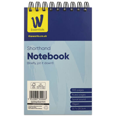 Works Essentials Shorthand Notebook image number 1