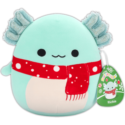 Squishmallows Plush: Richie the Teal Axolotl image number 1