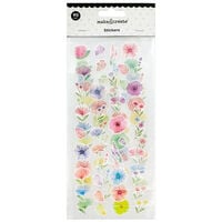 Flower Stickers: Pack of 3 Sheets