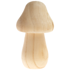 Small Wooden Mushroom image number 1