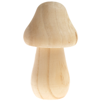 Small Wooden Mushroom