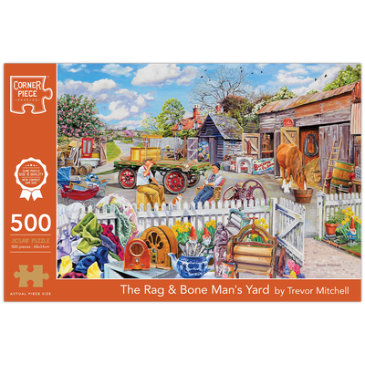 The Rag & Bone Man’s Yard 500 Piece Jigsaw Puzzle image number 1