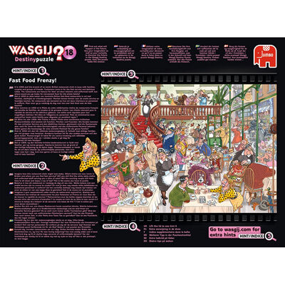 Wasgij Destiny 18 Fast Food Frenzy 1000 Piece Jigsaw Puzzle image number 4