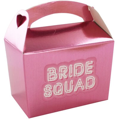 Pink Bride Squad Mini Favour Boxes - 10 Pack image number 3