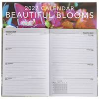 Beautiful Blooms Square Calendar and A5 Diary Set 2027