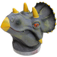 Dinosaur Adventures Toy Head: Grey