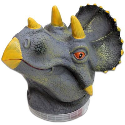 Dinosaur Adventures Toy Head: Grey image number 1