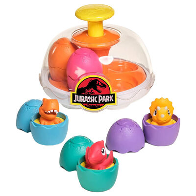 Jurassic World Spin and Hatch Dino Eggs Playset image number 2