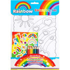 Rainbow Colouring Set image number 1