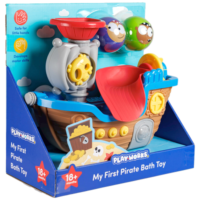 PlayWorks My First Pirate Bath Toy image number 2