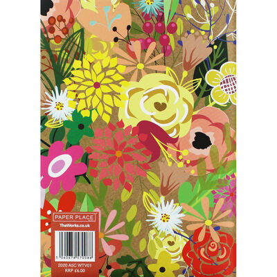 A5 Traditional Floral 2020 Week to View Diary image number 2