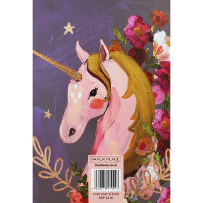 A5 Wiro Unicorn 2020 Week to View Diary image number 2