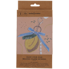 Make Your Own Beaded Lemon Charm Keyring Kit image number 1