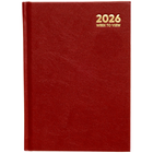 A6 Week to View Red 2026 Diary image number 1