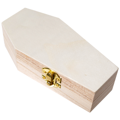 Wooden Coffin Box image number 3