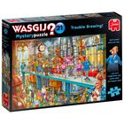 Wasgij Mystery 21 Trouble Brewing 1000 Piece Jigsaw Puzzle image number 1