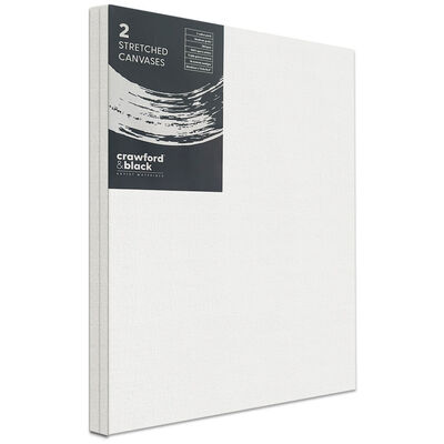 Crawford & Black Stretched Canvas A3: Pack of 2 image number 1