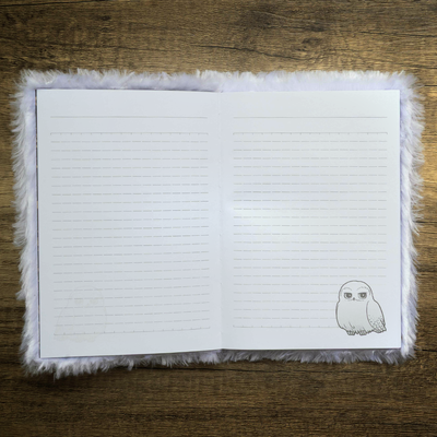 Harry Potter Hedwig Plush Notebook image number 3