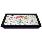 Poppies and Bees Cushion Lap Tray image number 2