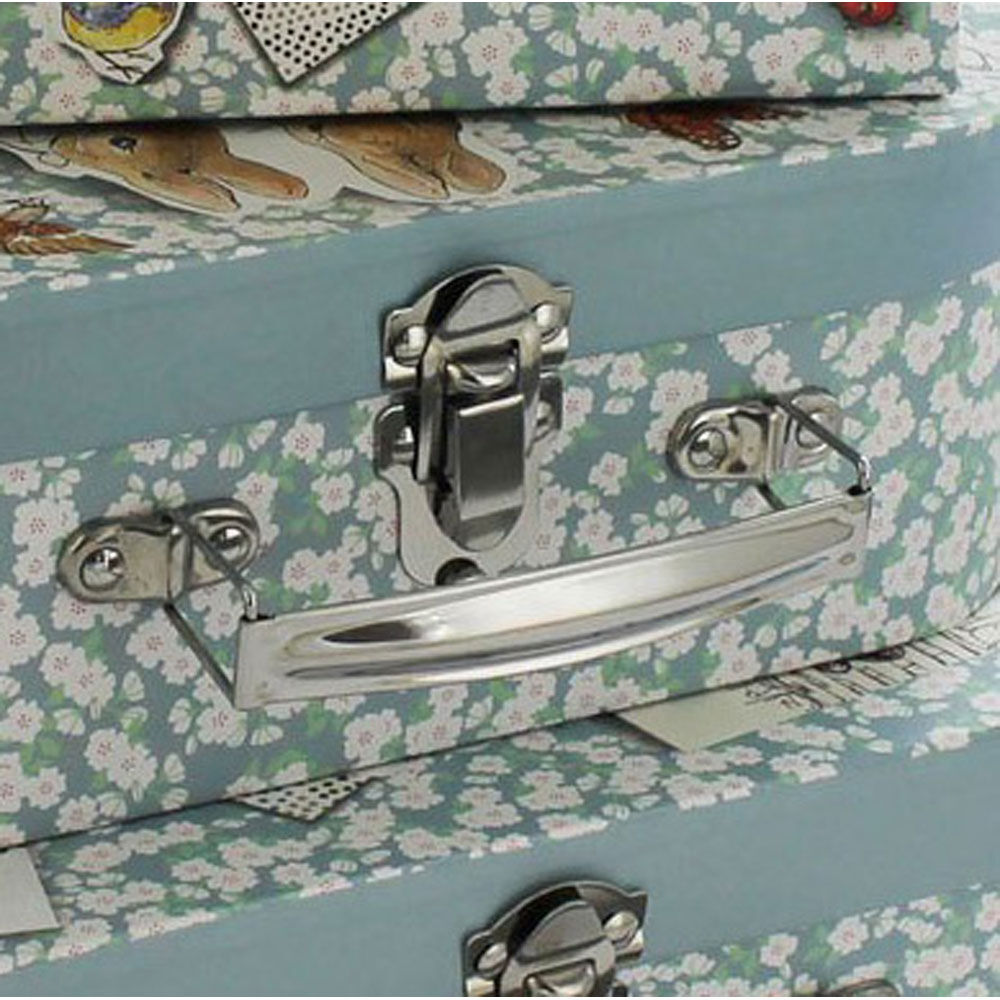Large,Medium & Small Brand New Peter Rabbit Storage Suitcases Boxes Set of 3 