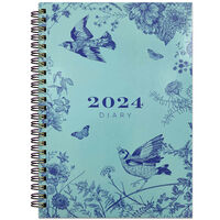 A5 Bird 2024 Week to View Diary