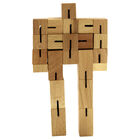Wooden Blockbot Puzzle image number 2