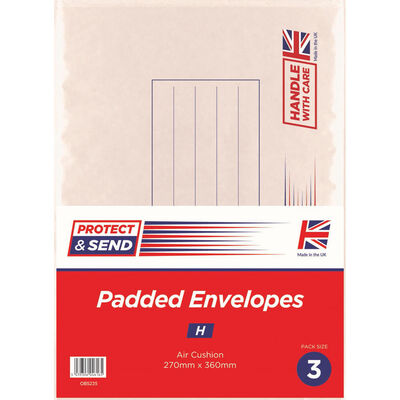 Large Padded Envelopes: Pack of 3 image number 1