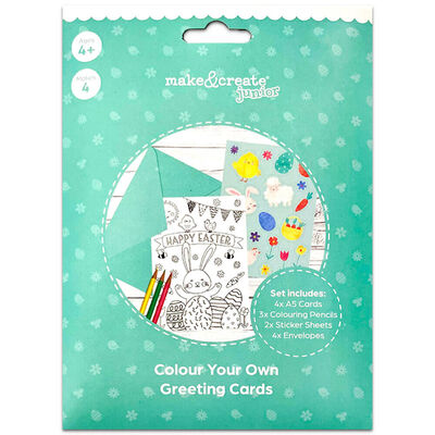 Colour Your Own Easter Greeting Cards image number 1