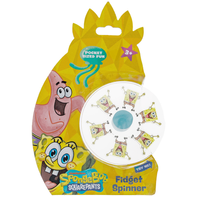 SpongeBob Squarepants Fidget Spinner: Assorted image number 1