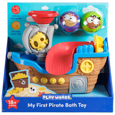 PlayWorks My First Pirate Bath Toy image number 1