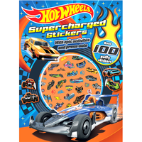 Hot Wheels Supercharged Stickers