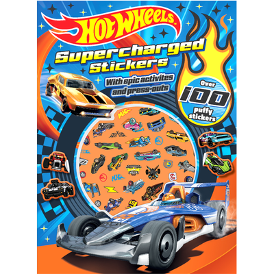 Hot Wheels Supercharged Stickers image number 1